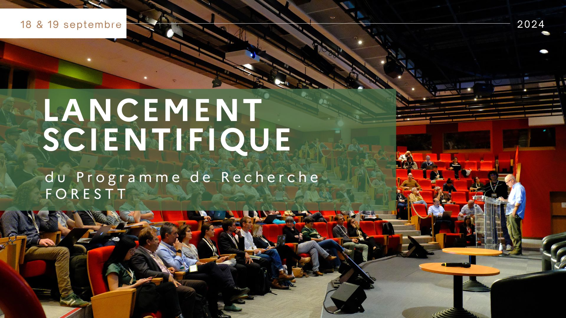 Reportage photo lancement scientifique FORESTT