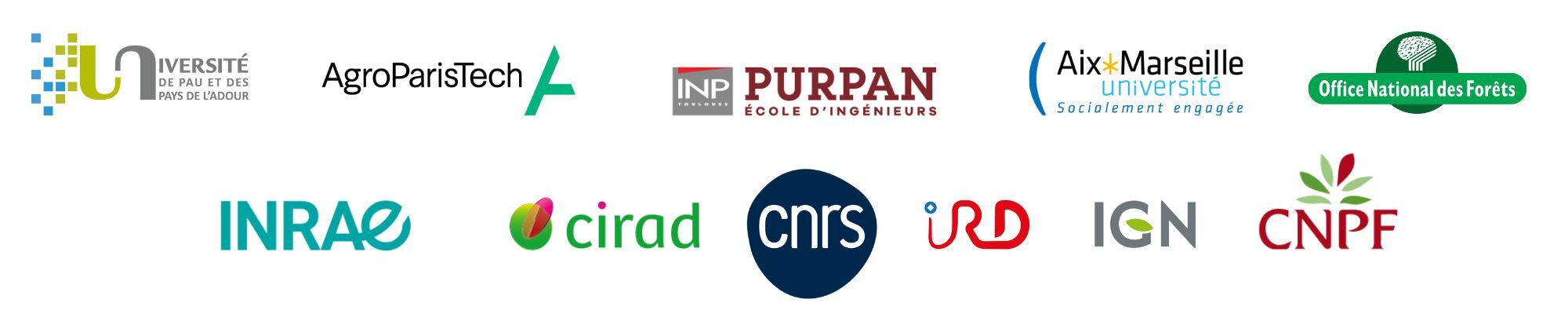Banni&egrave;re logos partenaires X-RISKS