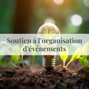 Soutien &agrave; l'organisation d'&eacute;v&eacute;nements